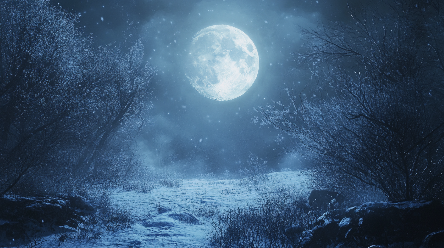 Full Moon (Snow Moon)